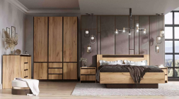 Стеллаж 3 ящика Бостон, Крафт