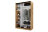 Шкаф-купе SLIM 2 двери BS15-6.ZD 